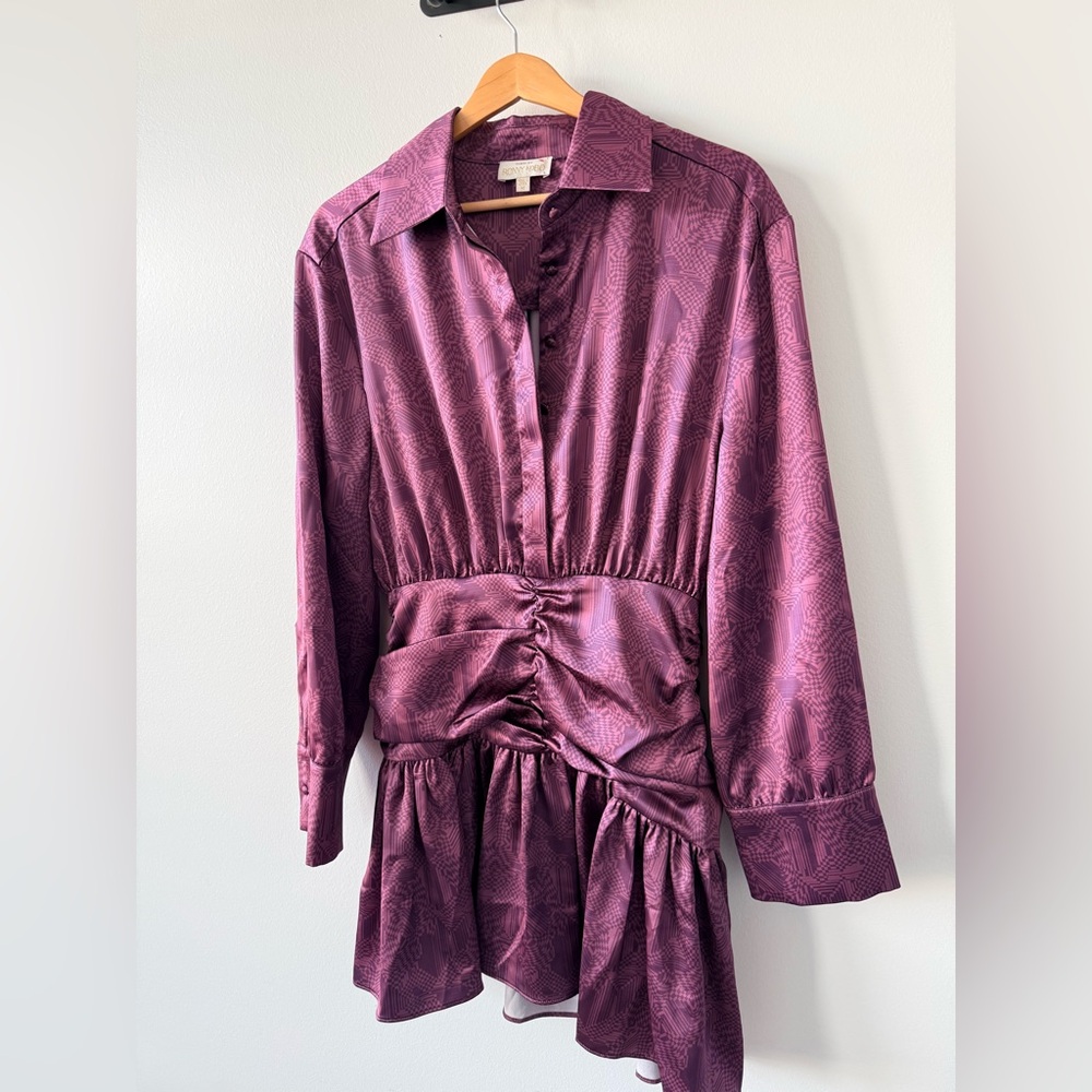 Torn Ronny Kobo "Brenda" Mini Dress - Picture 6 of 8